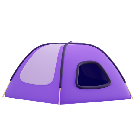 Camping tent  3D Icon