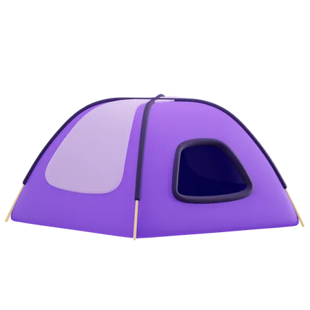 Camping Security 3 D Illustration 3D Icon