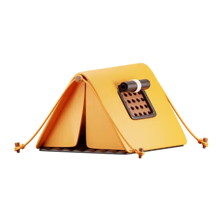 Camping tent  3D Icon