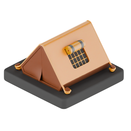 Camping Tent  3D Icon