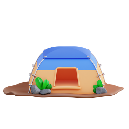 Camping Tent  3D Icon