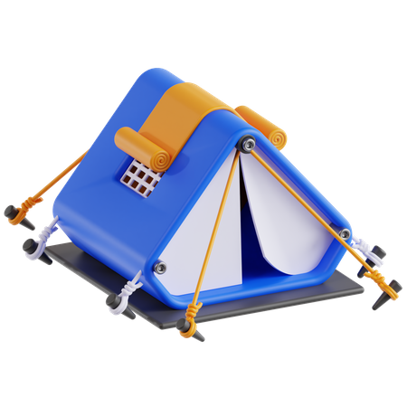 Camping Tent  3D Icon