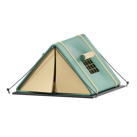 Camping Tent  3D Icon