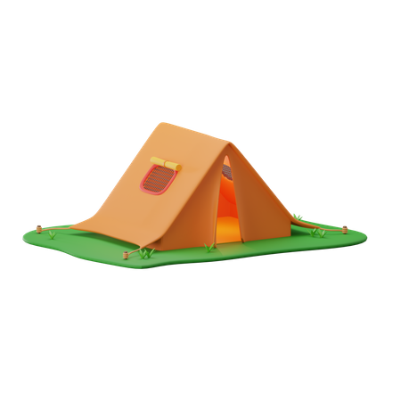 Camping Tent  3D Icon