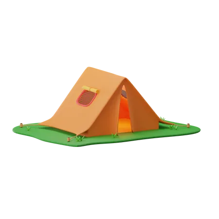 Camping Tent  3D Icon