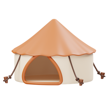 Camping Tent  3D Icon