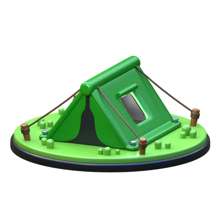 Camping Tent  3D Icon