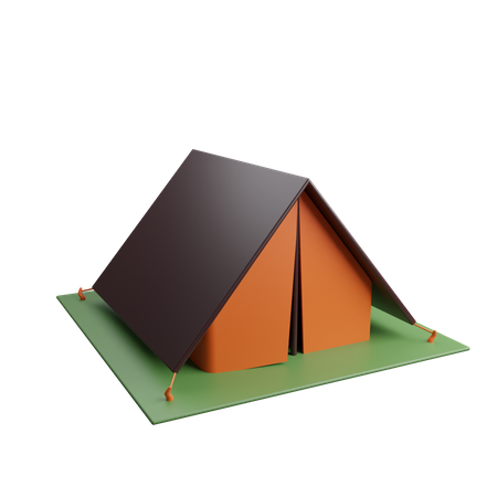 Camping Tent  3D Icon