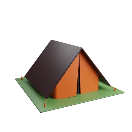 Camping Tent  3D Icon