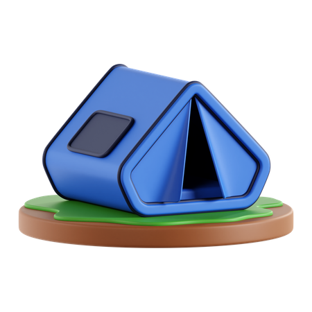 Camping Tent  3D Icon