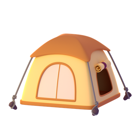 Camping Tent  3D Icon