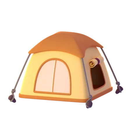 Camping Tent  3D Icon