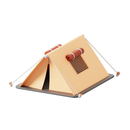 Camping Tent  3D Icon