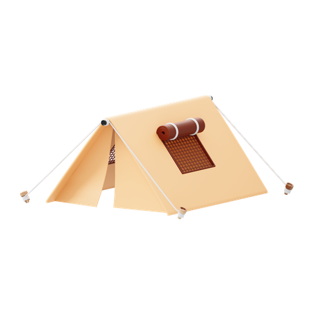 Camping Tent  3D Icon