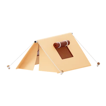 Camping Tent  3D Icon