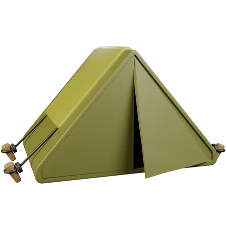 Camping Tent  3D Icon