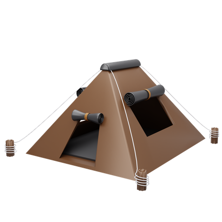 Camping Tent  3D Icon