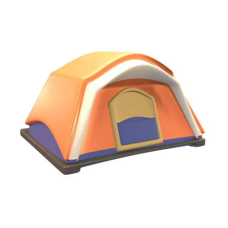 Camping Tent  3D Icon