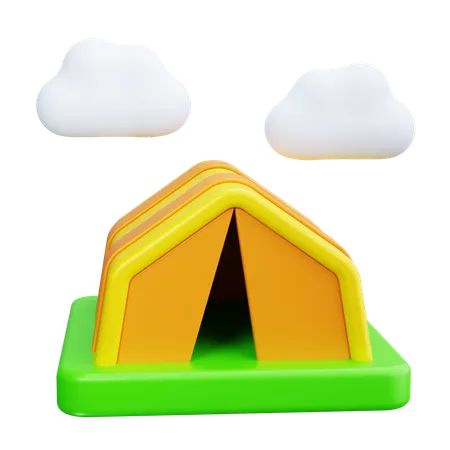 Camping Tent  3D Icon