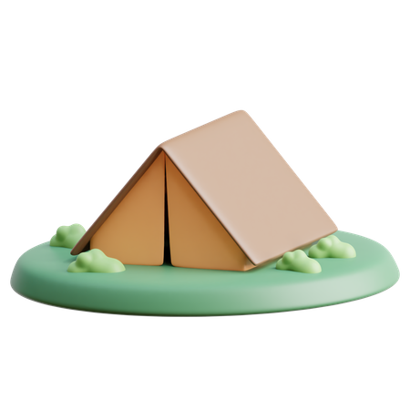 Camping Tent  3D Icon