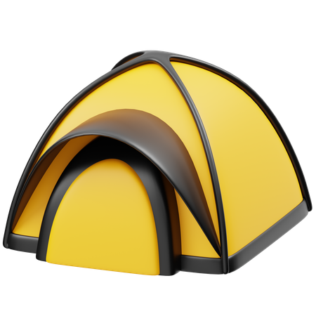 Camping Tent  3D Icon