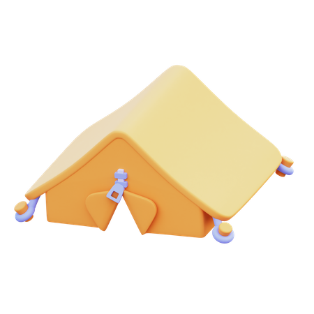 Camping Tent  3D Icon