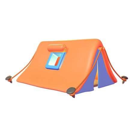 Camping Tent  3D Icon