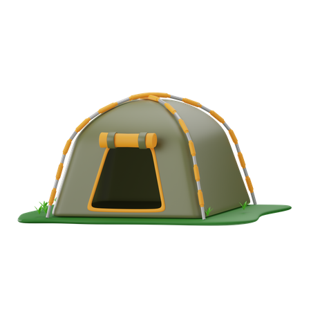 Camping Tent  3D Icon