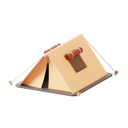 Camping Tent  3D Icon