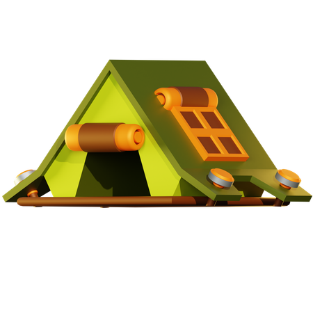 Camping Tent  3D Icon