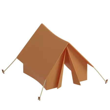 Camping Tent  3D Illustration