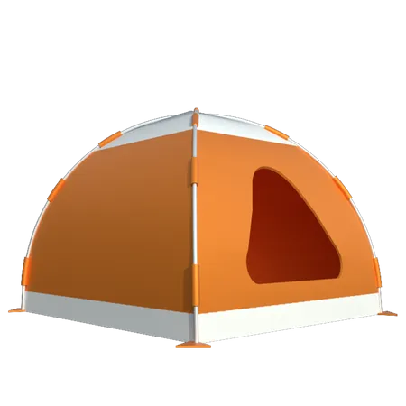 Camping Tent  3D Illustration