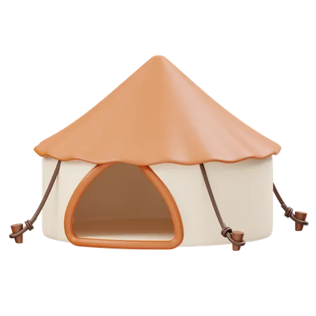 Tente de camping  3D Icon