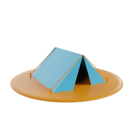 Tente de camping  3D Icon