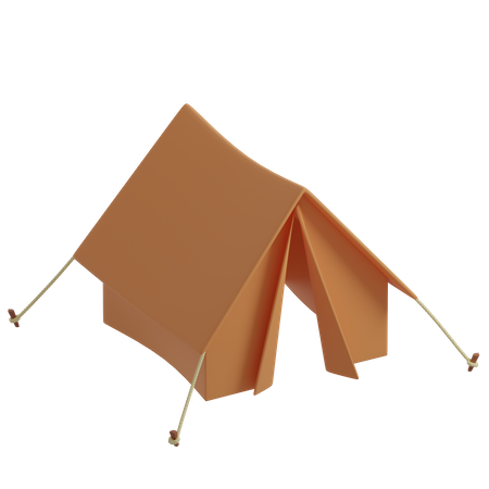 Tente de camping  3D Illustration