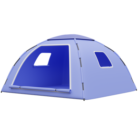 Tente de camping  3D Icon