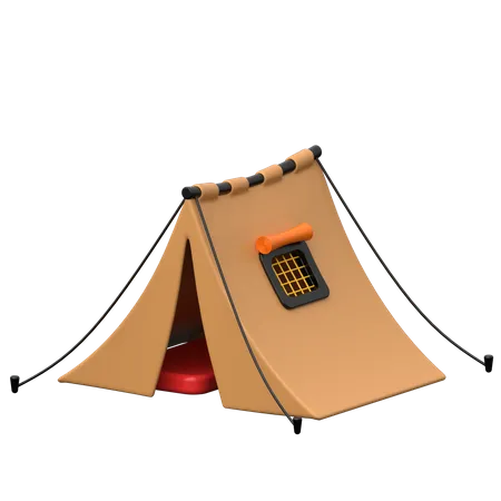 Tente de camping  3D Icon