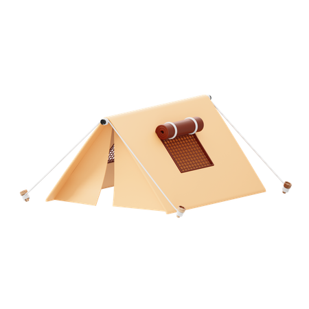 Tente de camping  3D Icon