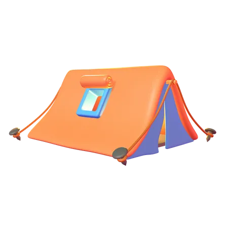 Tente de camping  3D Icon