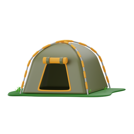 Tente de camping  3D Icon