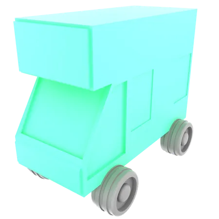 Camping Van  3D Icon