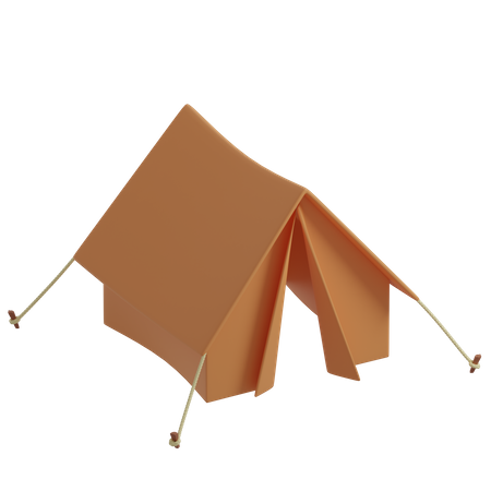 Camping Zelt  3D Icon
