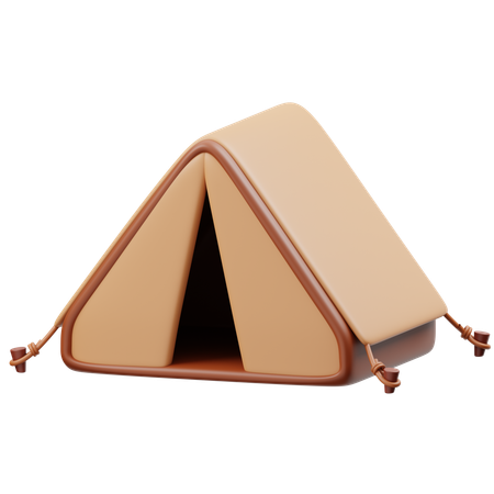 Camping Zelt  3D Icon