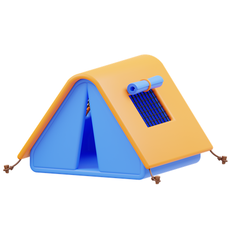 Camping Zelt  3D Icon