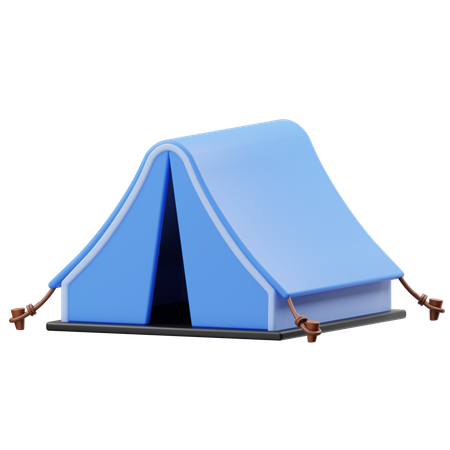 Camping Zelt  3D Icon