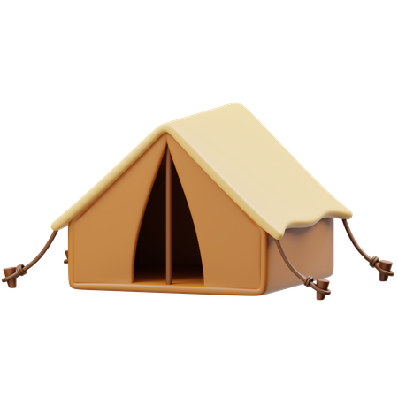 Camping Zelt  3D Icon