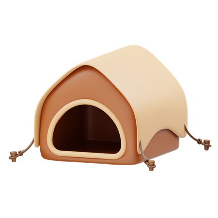 Camping Zelt  3D Icon