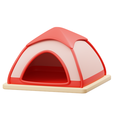 Camping Zelt  3D Icon