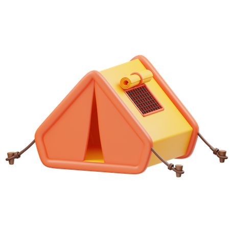 Camping Zelt  3D Icon