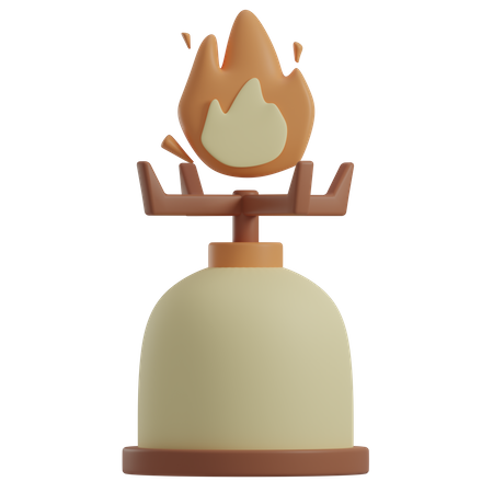 Campingkocher  3D Icon